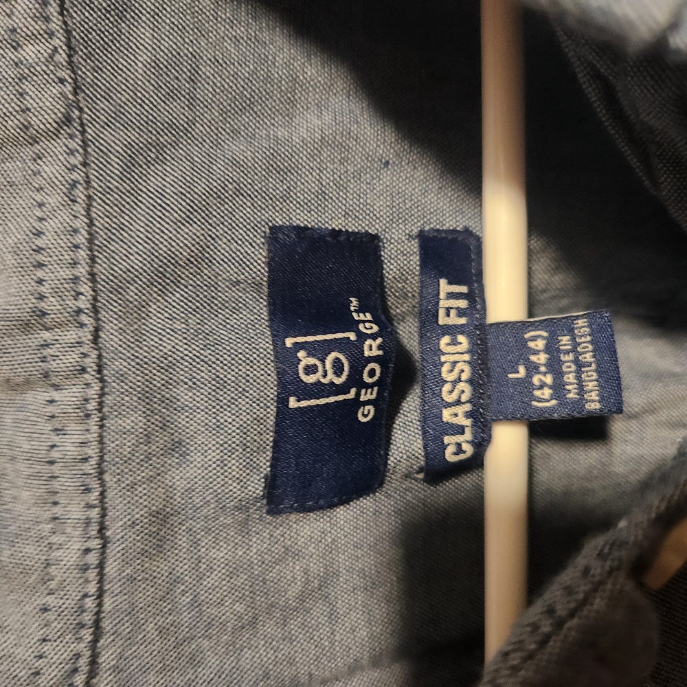 George Classic Fit Gray Shirt